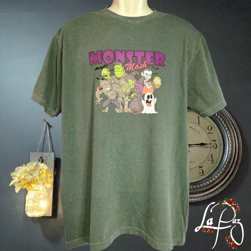 Monster mash Halloween Tshirt Unisex